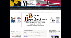 Desktop Screenshot of marylandwriters.org
